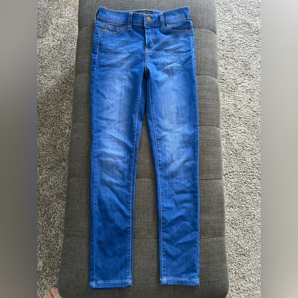 Celebrity Pink Girls Electric Blue Skinny Jeans